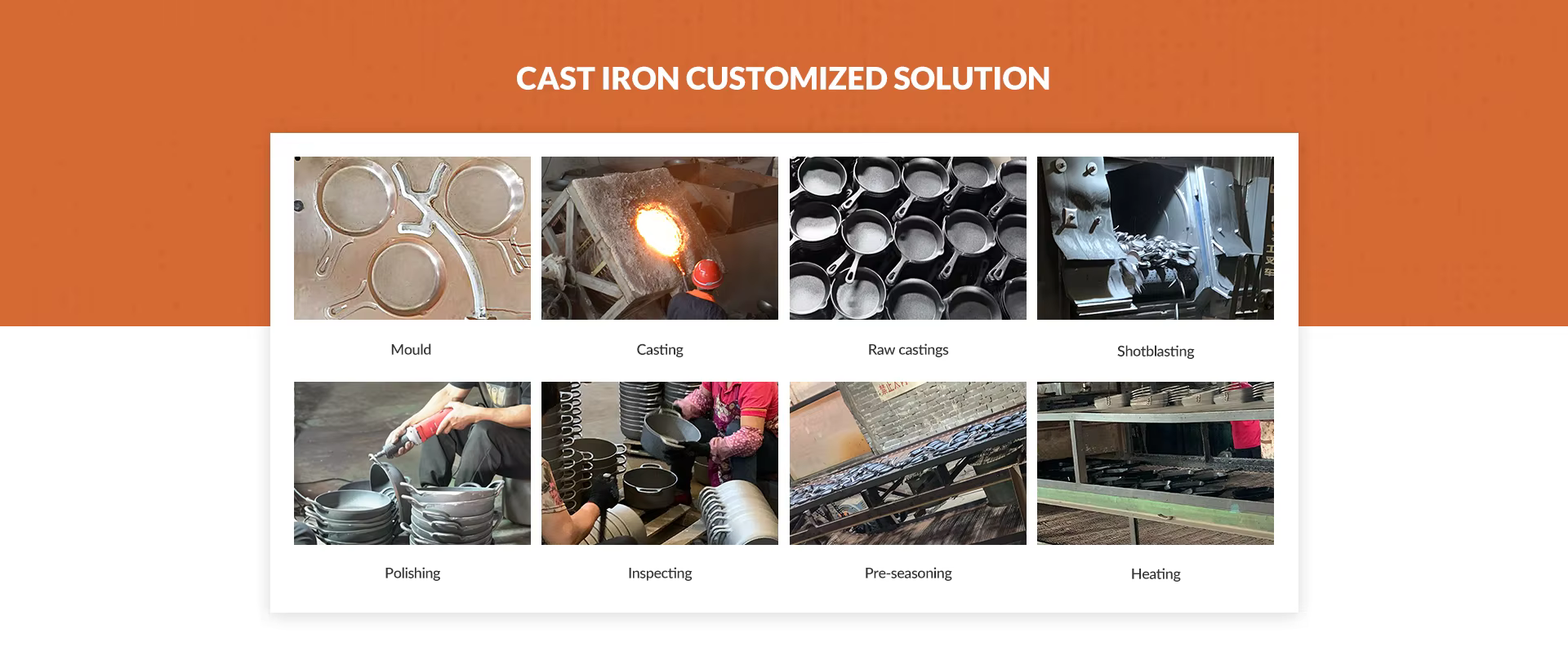 Cast Iron Customized Solution